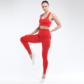 Sports tights women's fitness yoga bra + pants suit seamless yoga suit